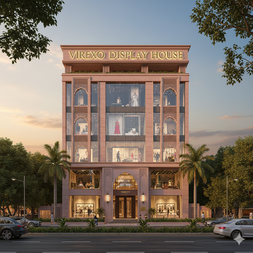 Virexo Display House – Prime Retail Showroom for Lease